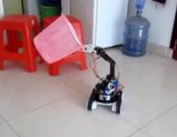 WIFI智能小车机器人控制6自由度机械臂