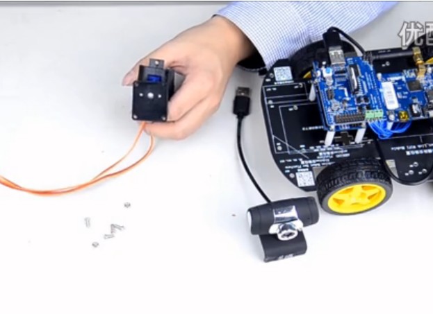 小R科技DS Robot ArduinoUNOR3/STM32机器人小车云台和电子系统的安装